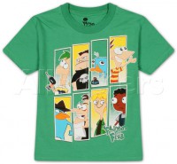 Camisa Phineas e Ferb